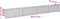 vidaXL - Plantenbak - verhoogd - 386x50x36 - cm - cortenstaal