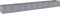 vidaXL - Plantenbak - verhoogd - 386x50x36 - cm - cortenstaal