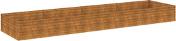 vidaXL - Plantenbak - verhoogd - 387x100x36 - cm - cortenstaal