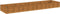 vidaXL - Plantenbak - verhoogd - 387x100x36 - cm - cortenstaal