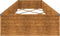 vidaXL - Plantenbak - verhoogd - 387x100x36 - cm - cortenstaal