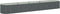 vidaXL - Plantenbak - verhoogd - 400x80x44 - cm - gegalvaniseerd - staal - grijs