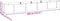 vidaXL - Plantenbak - verhoogd - 400x80x44 - cm - gegalvaniseerd - staal - grijs