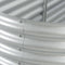 vidaXL - Plantenbak - verhoogd - 400x80x44 - cm - gegalvaniseerd - staal - zilver