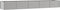 vidaXL - Plantenbak - verhoogd - 400x80x45 - cm - cortenstaal - roestig