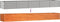 vidaXL - Plantenbak - verhoogd - 400x80x45 - cm - cortenstaal - roestig