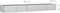vidaXL - Plantenbak - verhoogd - 400x80x45 - cm - gegalvaniseerd - staal - zilver