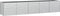 vidaXL - Plantenbak - verhoogd - 400x80x45 - cm - gegalvaniseerd - staal - zilver