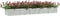 vidaXL - Plantenbak - verhoogd - 400x80x45 - cm - gegalvaniseerd - staal - zilver