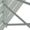 vidaXL - Plantenbak - verhoogd - 400x80x77 - cm - gegalvaniseerd - staal - grijs