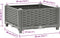 vidaXL - Plantenbak - verhoogd - 40x40x23 - cm - polypropeen