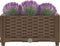 vidaXL - Plantenbak - verhoogd - 40x40x23 - cm - polypropyleen