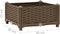 vidaXL - Plantenbak - verhoogd - 40x40x23 - cm - polypropyleen