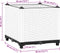 vidaXL - Plantenbak - verhoogd - 40x40x38 - cm - polypropeen
