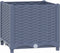 vidaXL - Plantenbak - verhoogd - 40x40x38 - cm - polypropyleen
