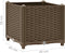 vidaXL - Plantenbak - verhoogd - 40x40x38 - cm - polypropyleen