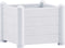 vidaXL - Plantenbak - verhoogd - 43x43x35 - cm - PP - wit