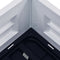 vidaXL - Plantenbak - verhoogd - 43x43x35 - cm - PP - wit