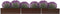vidaXL - Plantenbak - verhoogd - 480x80x45 - cm - gegalvaniseerd - staal - bruin