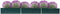 vidaXL - Plantenbak - verhoogd - 480x80x45 - cm - gegalvaniseerd - staal - groen