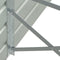 vidaXL - Plantenbak - verhoogd - 480x80x45 - cm - gegalvaniseerd - staal - antraciet