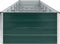 vidaXL - Plantenbak - verhoogd - 480x80x45 - cm - gegalvaniseerd - staal - groen