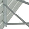 vidaXL - Plantenbak - verhoogd - 480x80x45 - cm - gegalvaniseerd - staal - grijs