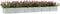 vidaXL - Plantenbak - verhoogd - 480x80x45 - cm - gegalvaniseerd - staal - zilver