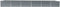 vidaXL - Plantenbak - verhoogd - 480x80x45 - cm - gegalvaniseerd - staal - grijs