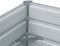 vidaXL - Plantenbak - verhoogd - 480x80x77 - cm - gegalvaniseerd - staal - antraciet