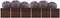 vidaXL - Plantenbak - verhoogd - 480x80x77 - cm - gegalvaniseerd - staal - bruin