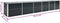 vidaXL - Plantenbak - verhoogd - 480x80x77 - cm - gegalvaniseerd - staal - antraciet