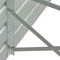 vidaXL - Plantenbak - verhoogd - 480x80x77 - cm - gegalvaniseerd - staal - groen