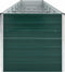 vidaXL - Plantenbak - verhoogd - 480x80x77 - cm - gegalvaniseerd - staal - groen