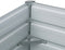 vidaXL - Plantenbak - verhoogd - 480x80x77 - cm - gegalvaniseerd - staal - bruin
