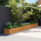 vidaXL - Plantenbak - verhoogd - 482x50x36 - cm - cortenstaal