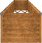 vidaXL - Plantenbak - verhoogd - 482x50x36 - cm - cortenstaal