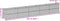 vidaXL - Plantenbak - verhoogd - 482x50x69 - cm - cortenstaal