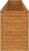 vidaXL - Plantenbak - verhoogd - 482x50x69 - cm - cortenstaal