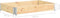 vidaXL - Plantenbak - verhoogd - 50x150 - cm - massief - grenenhout