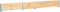 vidaXL - Plantenbak - verhoogd - 50x150 - cm - massief - grenenhout