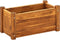 vidaXL - Plantenbak - verhoogd - 50x25x25 - cm - acaciahout