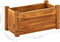 vidaXL - Plantenbak - verhoogd - 50x25x25 - cm - acaciahout