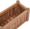 vidaXL - Plantenbak - verhoogd - 50x25x25 - cm - massief - teakhout