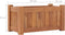 vidaXL - Plantenbak - verhoogd - 50x25x25 - cm - massief - teakhout