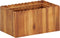 vidaXL - Plantenbak - verhoogd - 50x30x25 - cm - massief - acaciahout