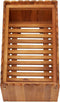 vidaXL - Plantenbak - verhoogd - 50x30x25 - cm - massief - acaciahout
