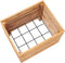 vidaXL - Plantenbak - verhoogd - 50x40x38 - cm - gerecycled - teakhout - en - staal
