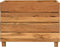 vidaXL - Plantenbak - verhoogd - 50x40x38 - cm - gerecycled - teakhout - en - staal