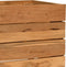 vidaXL - Plantenbak - verhoogd - 50x40x38 - cm - gerecycled - teakhout - en - staal